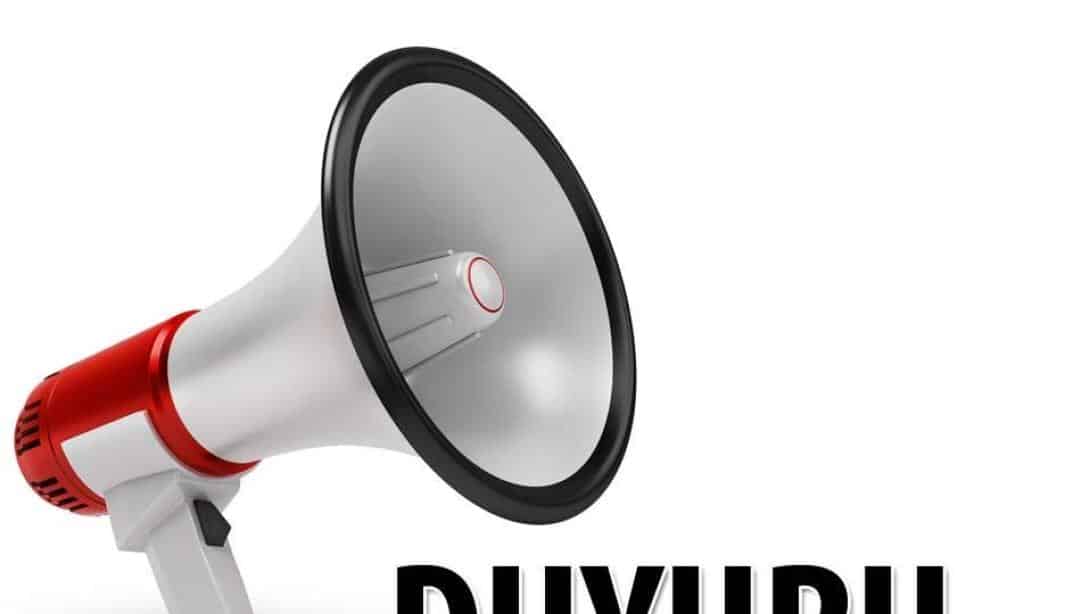 İlçemiz Halk Eğitimi Merkezi Müdürlüğünün Ek Duyuru Metni