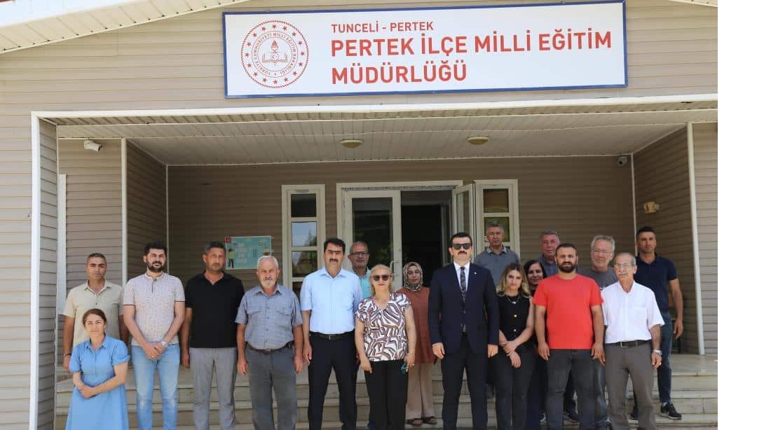 İlçe Kaymakamımız Sayın Ahmet COŞKUN'dan Müdürlüğümüze Veda Ziyareti